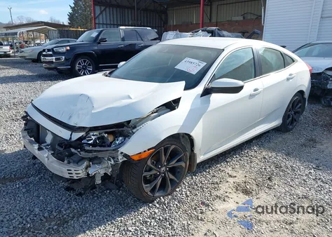 2019 Honda Civic Sport from USA, damaged, VIN 19XFC2F82KE002529